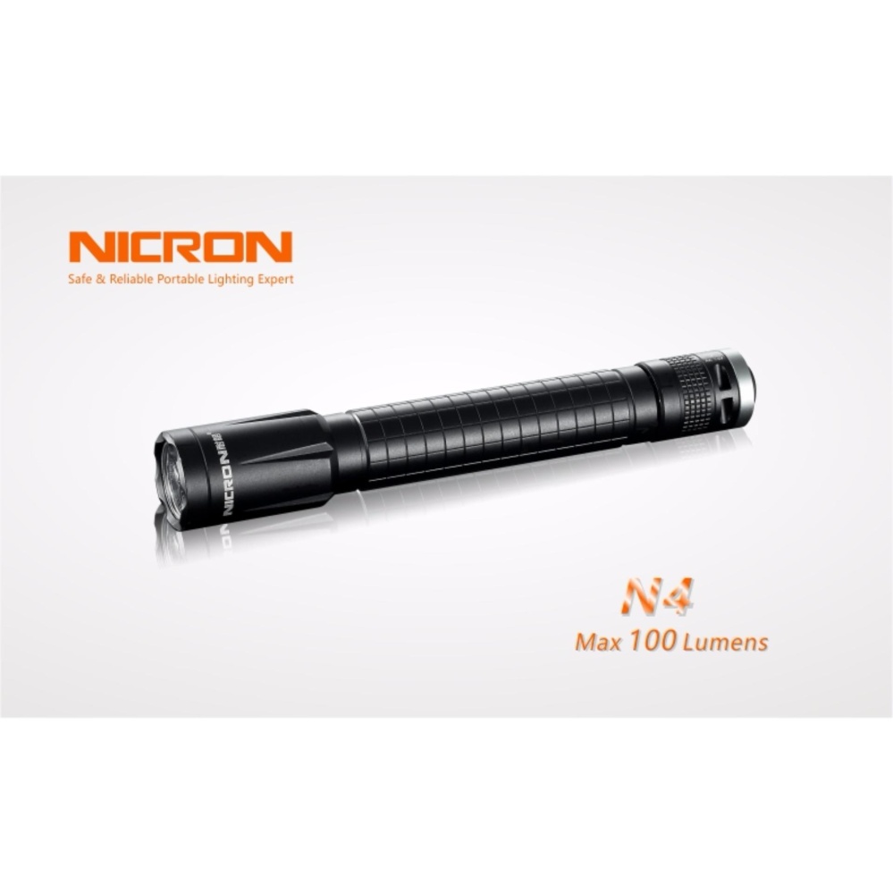 Nicron N4 Traditional Aluminium Flashlight